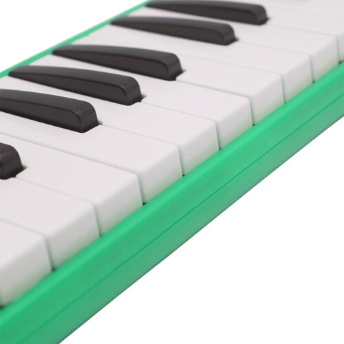 Melodica 32 Key Green with Texture and Storage Bag 1