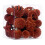 28pcs Brown Flocked Velvet Christmas Tree Ornaments 2