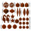 AuroraX Christmas Tree Ornaments Brown Shatterproof Plastic 3