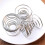 1PCS Stainless Steel Spring Wire Tray Egg Cups Holder Serving Cup Egg Tray for Egg (silver) 8