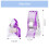 Quilting Sewing Clips, 200 Pcs Plastic Fabric Clamps with Measurement Marks, Multipurpose Crafting Tools for DIY Projects, Multicolor 2