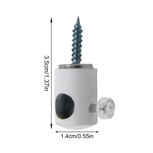 5Pcs Pendant Light Lamp Cable Hook Wire Clamps Ceiling Hanging Fixed Hook Wire Grip Hanging Plate Clips Enduring 2