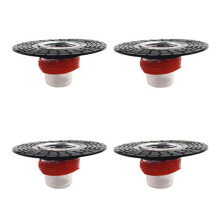 4PCS Floor Drain Core Shower Floor Strainer Cover Toilet Sewer Anti-Odor Plug Insect and Blockage Proof Floor Drain Core