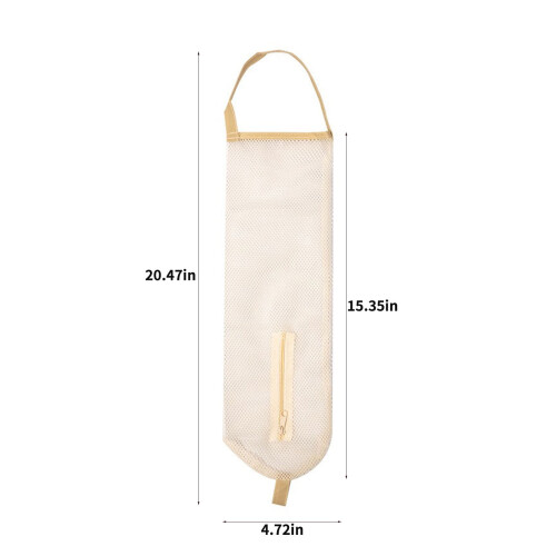 Plastic Grocery Bag Organizer Wall-Mounted 1 Pack 2