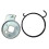 Kaba Simplex Knob Return Spring Kit 201040-000-01 - Replacement Parts for Simplex Mechanical Lock - Includes Stop Plate Assembly & Spring 2