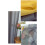 Sheer Curtains Yellow and Light Gray 100 Inch 1 Panel 4