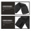 KALLORY Motorcycle Tool Bag Black Multifunctional Large Capacity Storage Case 2
