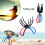 Fish Gripper Tool Metal 3-Claw 2-Pack 5