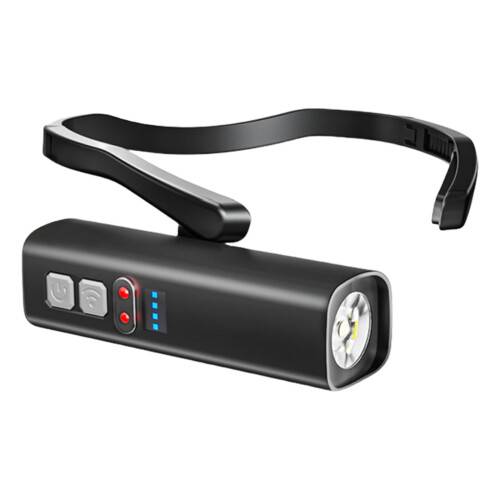 Lampada frontale a LED da orecchio, ricaricabile, impermeabile, 300 lumen 1