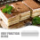 3Pcs Cake Packaging Box for Bakery White Tinplate Cookie Box 2