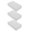 3Pcs Cake Packaging Box for Bakery White Tinplate Cookie Box 8