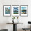 Schwarzes 11x17-Bilderrahmen-Set mit 9 Teilen, passend für 8x12-Bilder mit Passepartout oder 3