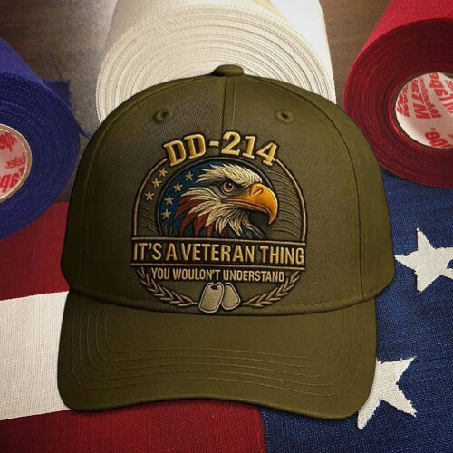 Καπέλο μπέιζμπολ Veterans' Pride με DD-214 και στάμπα Eagle 1