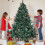 Set mit beflockten Weihnachtskugeln – 12-teiliges Dekorationsset 4