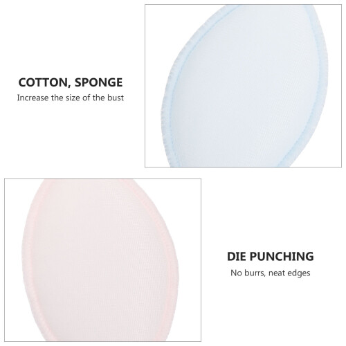10 Pcs Natural Full Bathing Suit Inserts Pads Assorted Color 2