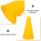 Party Air Horn Yellow Plastic Noise Maker 1Pcs 3