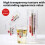 Engangs plastkopper for milkshakes og desserter 12 oz 4