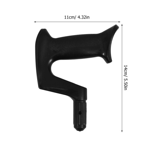 Replacement Crutch Handle Grip Walking Cane Handle PP 1Pack For Walking Aid 1
