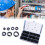 260pcs Rubber Wire Sleeve Set Easy Cable Organization Solution Flexible Rubber Wire Seals with Storage Box Assorted set 3