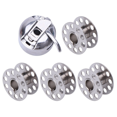 5 Bobbin+1 Bobbin for Case Set Sewing Machine New 1