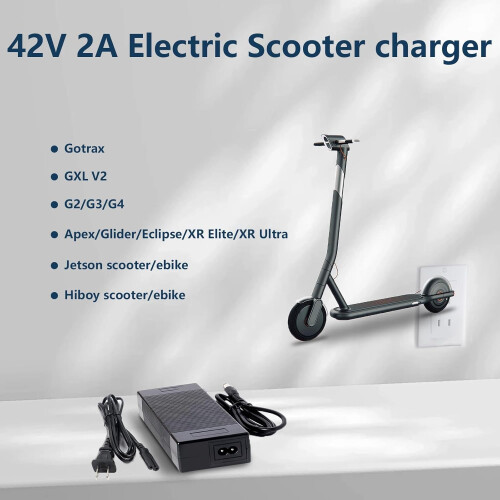 Gotrax elektrisk sparkesykkellader 42V2A 2