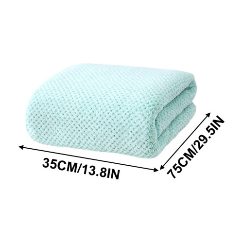 Serviette polaire bleue 30 x 14 pouces 1