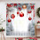 Light Filtering Christmas Curtains Art Deco Silver 51 inch 4