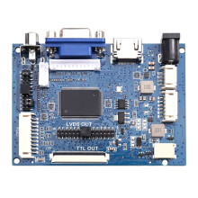 PCB800099 LCD-Skärm Bil GPS-Skärm LCD-Drivkort VGA AV Till TTL RGB LVDS