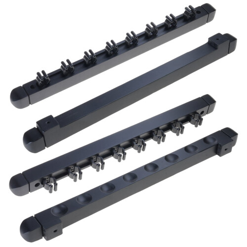 Wood Pool Cue Rack 8-Hole Billiard Storage Stand 2