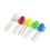 Diode LED cu cap rotund 3mm/5mm, culori asortate, pachet de 100 7