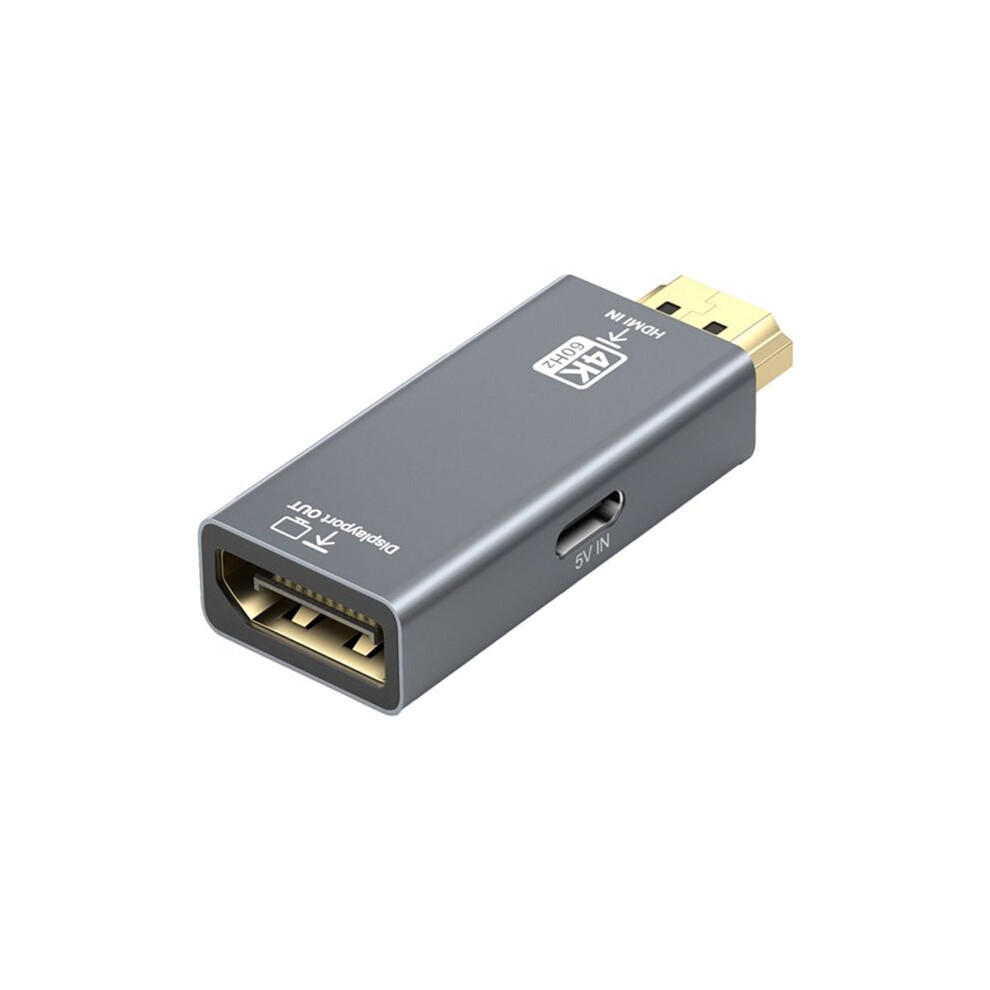 Hd To Dp Adapter 4K/60Hz 2K/120Hz 1080P/165Hz -Compatible Converter Laptop External Monitor Computer Display 4711115066992
