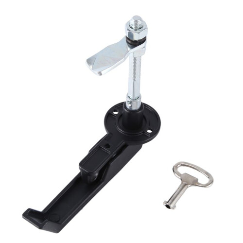 Can Rotate the Door Lock At Will L-Handle Lock for Thick Door Panel  Button Locks 1