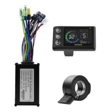 36V 48V 15A Brushless Controller S869 Meter LCD Display 24V-72V+Throttle Kit for Electric Scooter E-Bike Repair Kit
