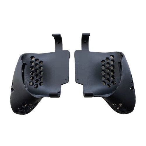 For Retroid Pocket 5 Grip Case Comfortable Protective Shell for RP5 Game Console Ergonomic Controller Holder Hollow A