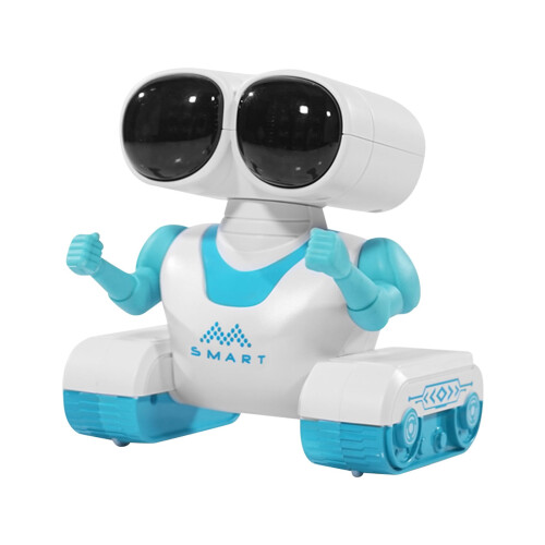 Intelligent Interactive RC Robot - Mini Programming Toy with Music Function, Perfect for Educational Play & Holiday Gifting for All Ages 1