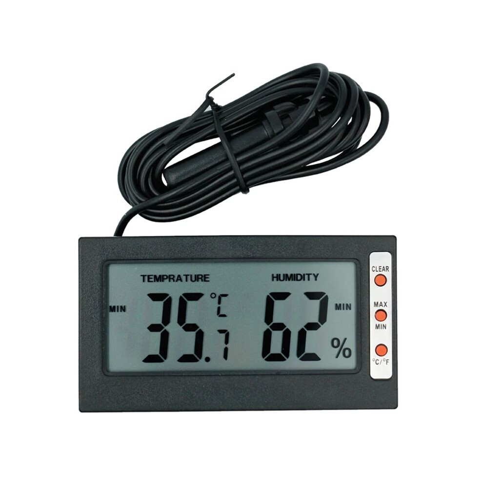 Tauoh Lcd Digital Electronic Thermometer Hygrometer Tester Temperature Humidity Gauge Meter Sensor Indoor Detector