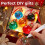 Pallonmuotoiset pullot korkilla 50ml 4 kpl 8