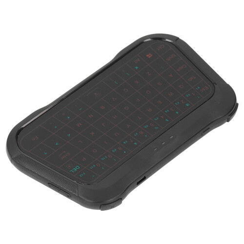 Rechargeable Battery Plug And Play Wireless Mini Keyboard Touchpad Functionality Auto Sleep Mode Backlit Small Wireless Keyboard LED Backlit Design 2
