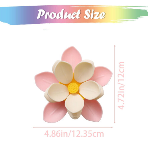 Flower Fridge Magnets with Sealing Clips 10 pcs 2