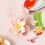 Flower Fridge Magnets with Sealing Clips 10 pcs 4