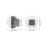 2-Pack Grey Plastic Playpen Extension Kit with Adapter Pieces, Tool-Free Installation 2