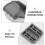 2-Pack Grey Plastic Playpen Extension Kit with Adapter Pieces, Tool-Free Installation 7