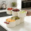 Stackable Multifunctional Fruit And Vegetable Serving Tray With Drain Handle For Candy Display Dried Fruits Party Platter 6