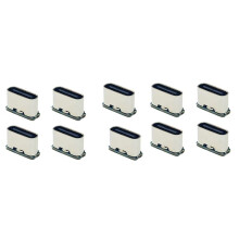 10Pcs USB Connector Type-C Female Jack 5Pin SMD SMT Socket for PCB Soldering DIY Repair Ad