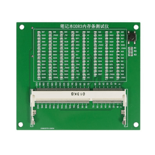DDR3 Δοκιμαστής μνήμης φορητού υπολογιστή για επισκευή μητρικής πλακέτας με LED
