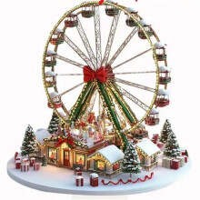 Christmas Ferris Wheel Acrylic Ornament 22cm