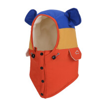 Kids Windproof Balaclava Hood with Face Cover, Stretchable Winter Hat for Children 4-10, One Size Fits Most – Compatible with Outdoor Sports & Snow
