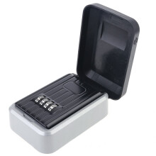 4 Digit Combination Resettable Code for Key Safe Lock Storage Box Outdoor Password Security Waterproof Push Button Case