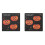 Halloween Stickers Witch Pumpkin Skeleton 6 pcs 1