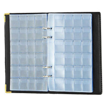 480 Pieces Coins Storage Book Commemorative Coin Collection Album Holders Collection Volume Folder Hold Multi-Color Empt